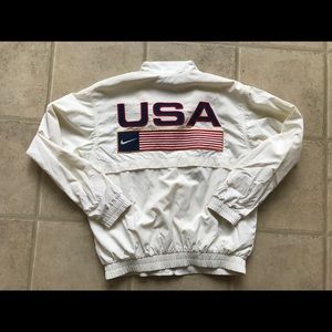 Nike Vintage USA Track and Field Full Zip Jacket